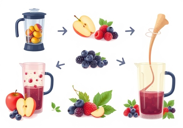 How to Make Apple & Ginseng Berry Shots