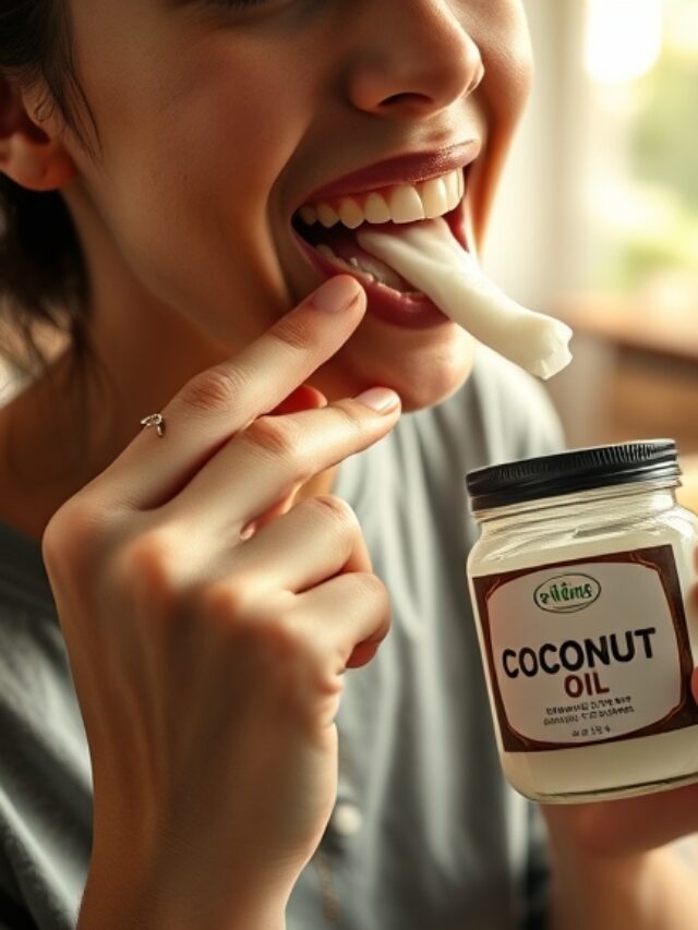 Does coconut oil remove tartar?