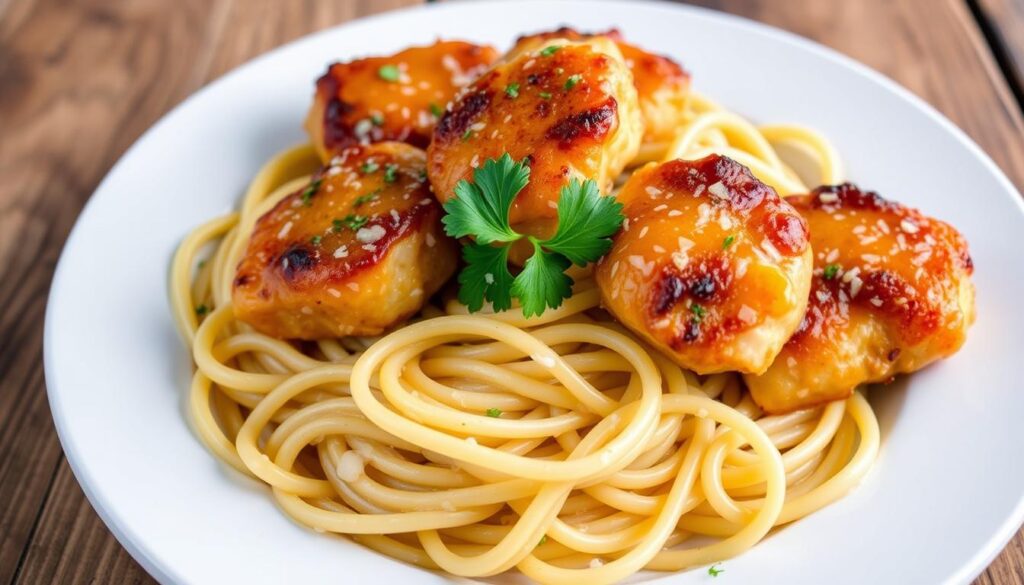 Garlic Butter Chicken Bites