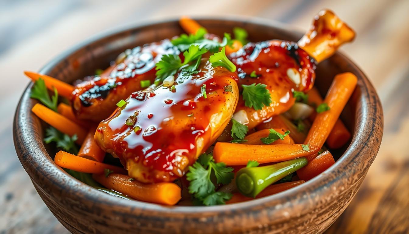 Hot Honey Chicken Bowls